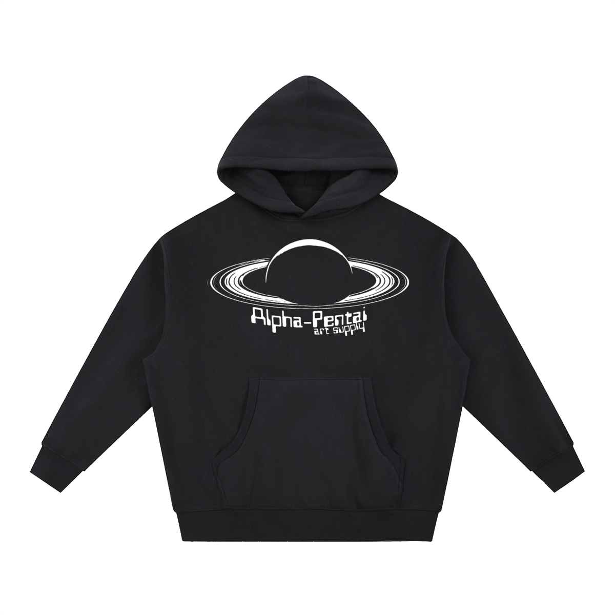 Essential Oversized Boxy Fit Fleece Hoodie